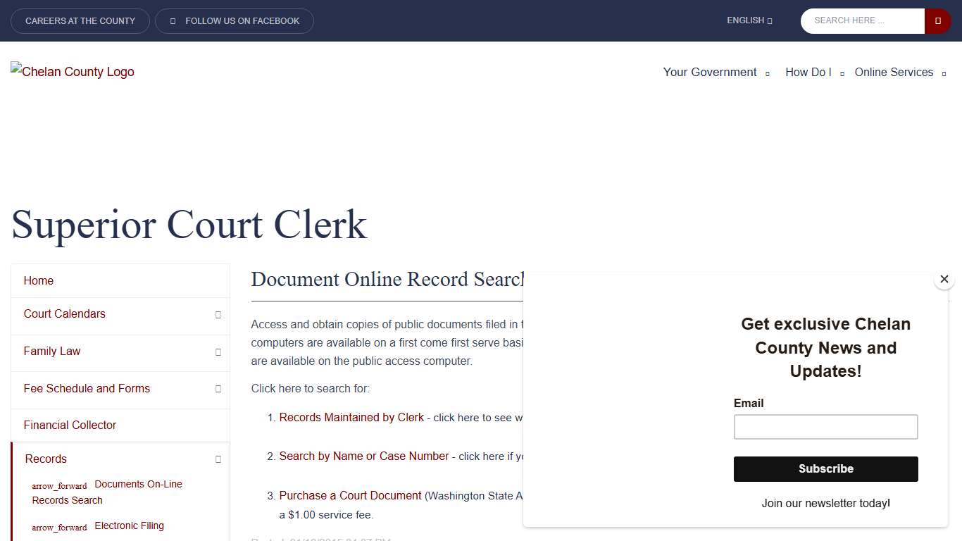 County of Chelan, Washington