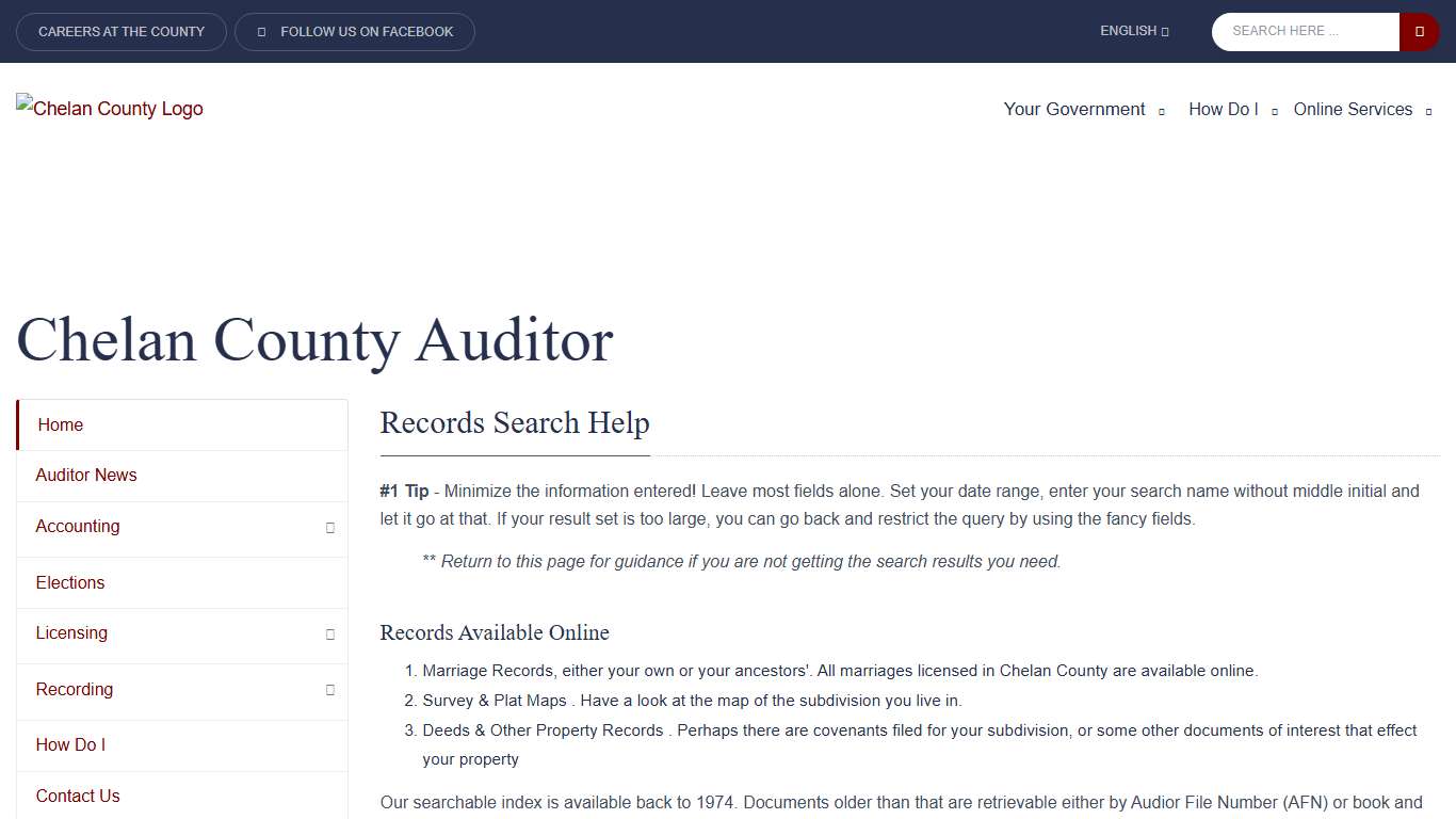 County of Chelan, Washington